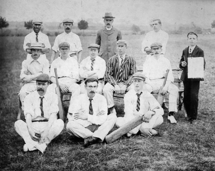 Photo of Rainham Cricket Club taken in 1902