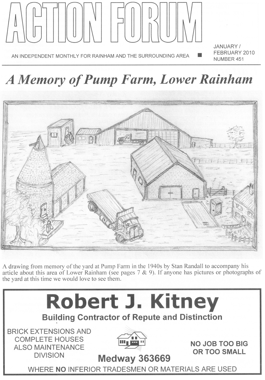 Cover picture is of Pump Farm Remember by Stan Randall