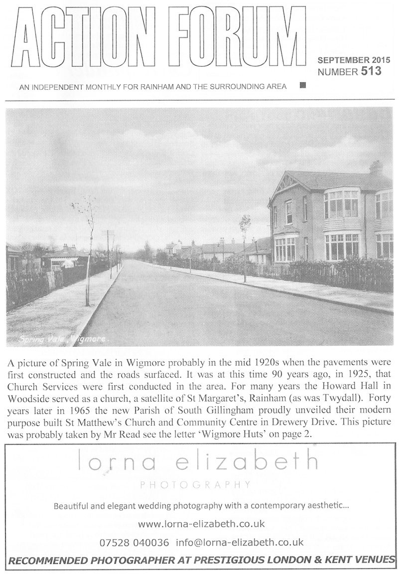 Cover photo of house in Wigmore to identify. Plots were sold during the 1930s for £10 to townspeople looking to escape to the country and many built their own homes on them.