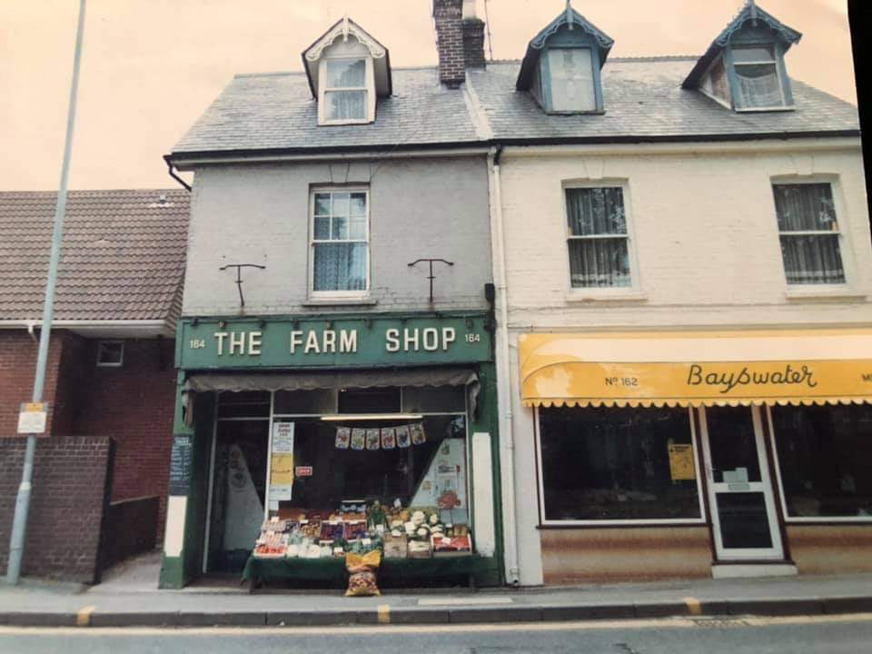 The Farm Shop & Bayswater were located on 164/162 High Street Rainham