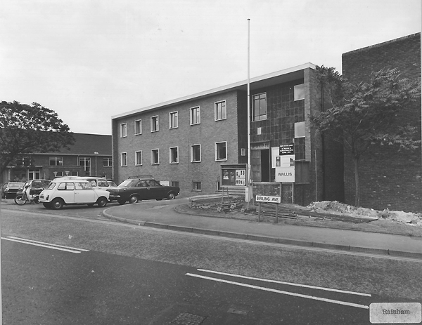 Old Rainham Police  station Kent 1970s