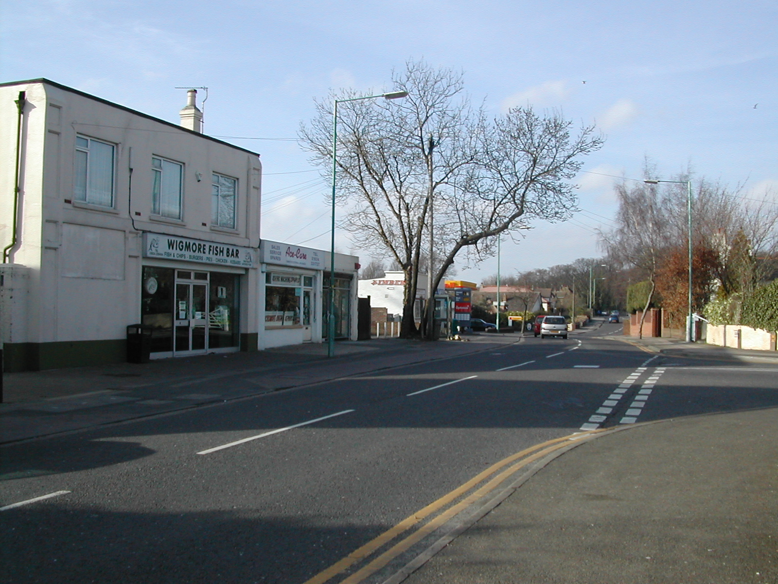 Woodside junction with Hoath Lane in 2003