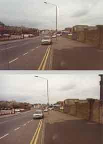 Photo of Lower Rainham Road prior to Northern Relief Road construction