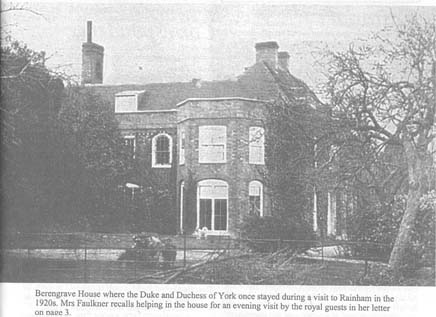 Berengrave House Elizabeth Bowes Lyon 1920