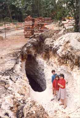 Photo of Dene Hole Rainham 1980
