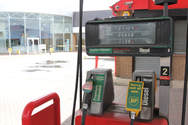 Price of Petrol 2008 Greens of Rainham Vauxhall Dealer
