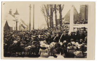 Photo of Rainham war memorial dec 1920