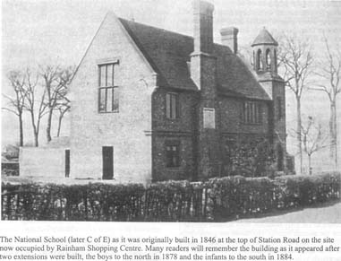 National School Rainham 1878