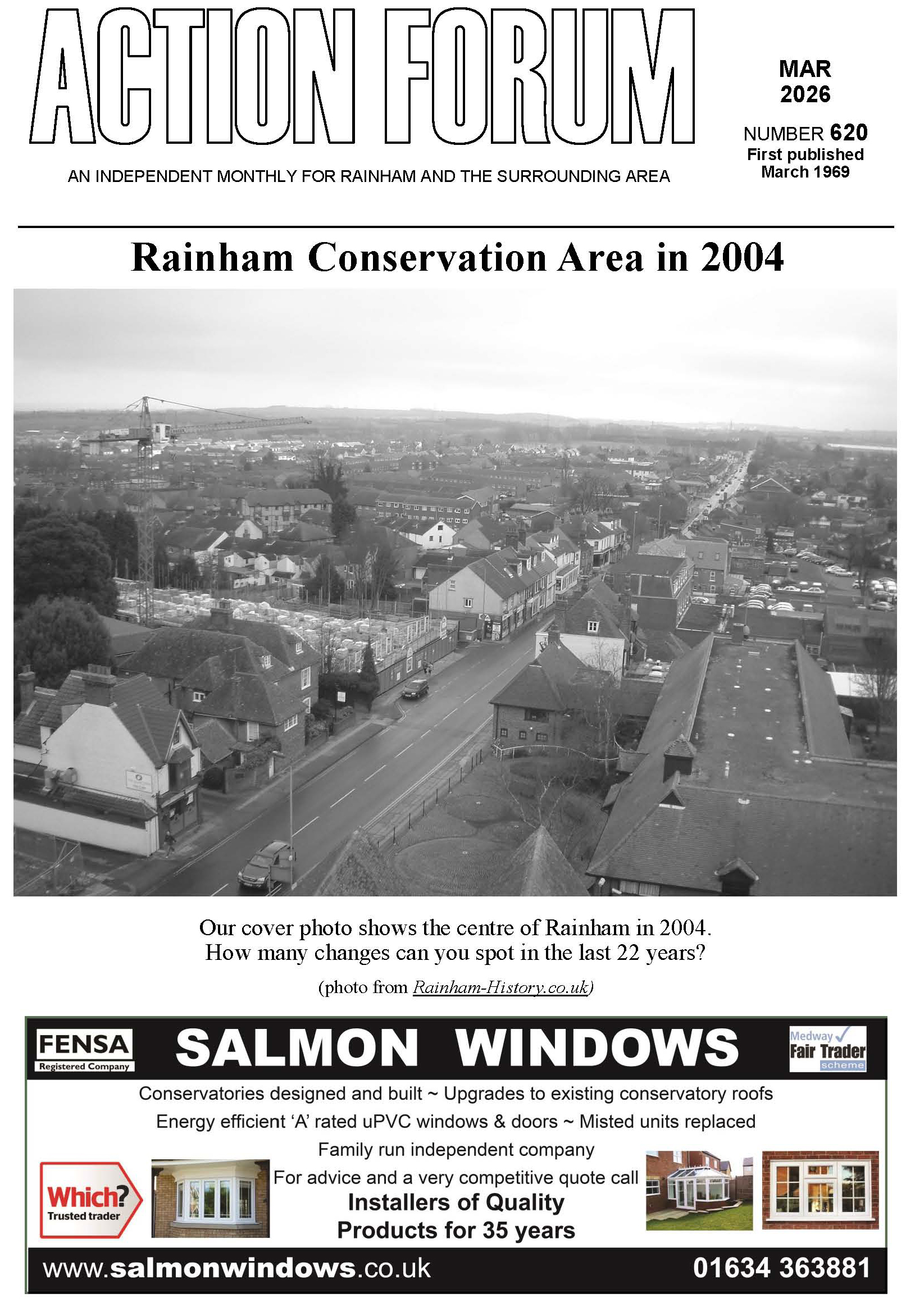 Cover is Rainham High Street Conservation Area in 2004