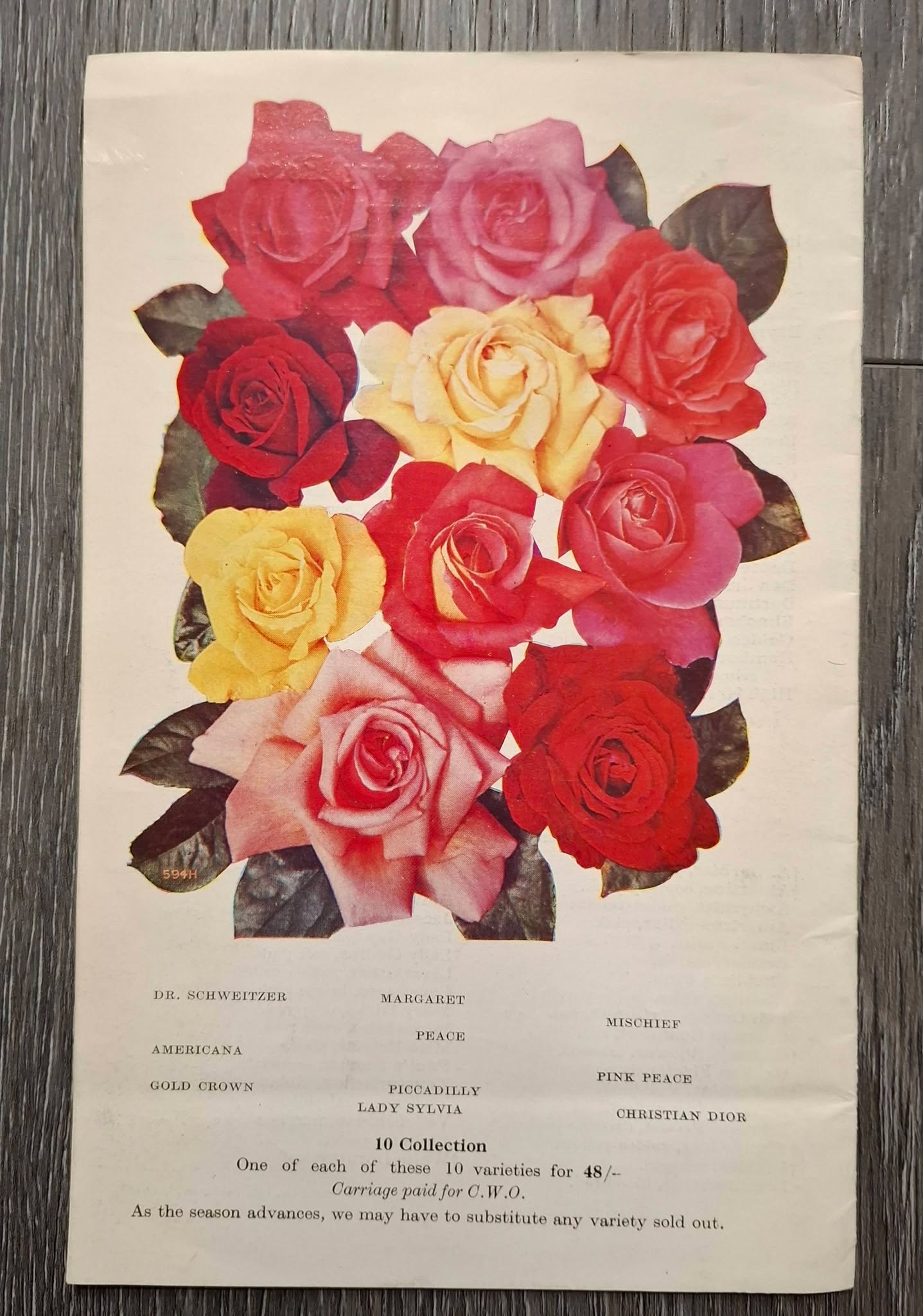 George Longley & Sons Berengrave Nurseries Rainham Kent 1968