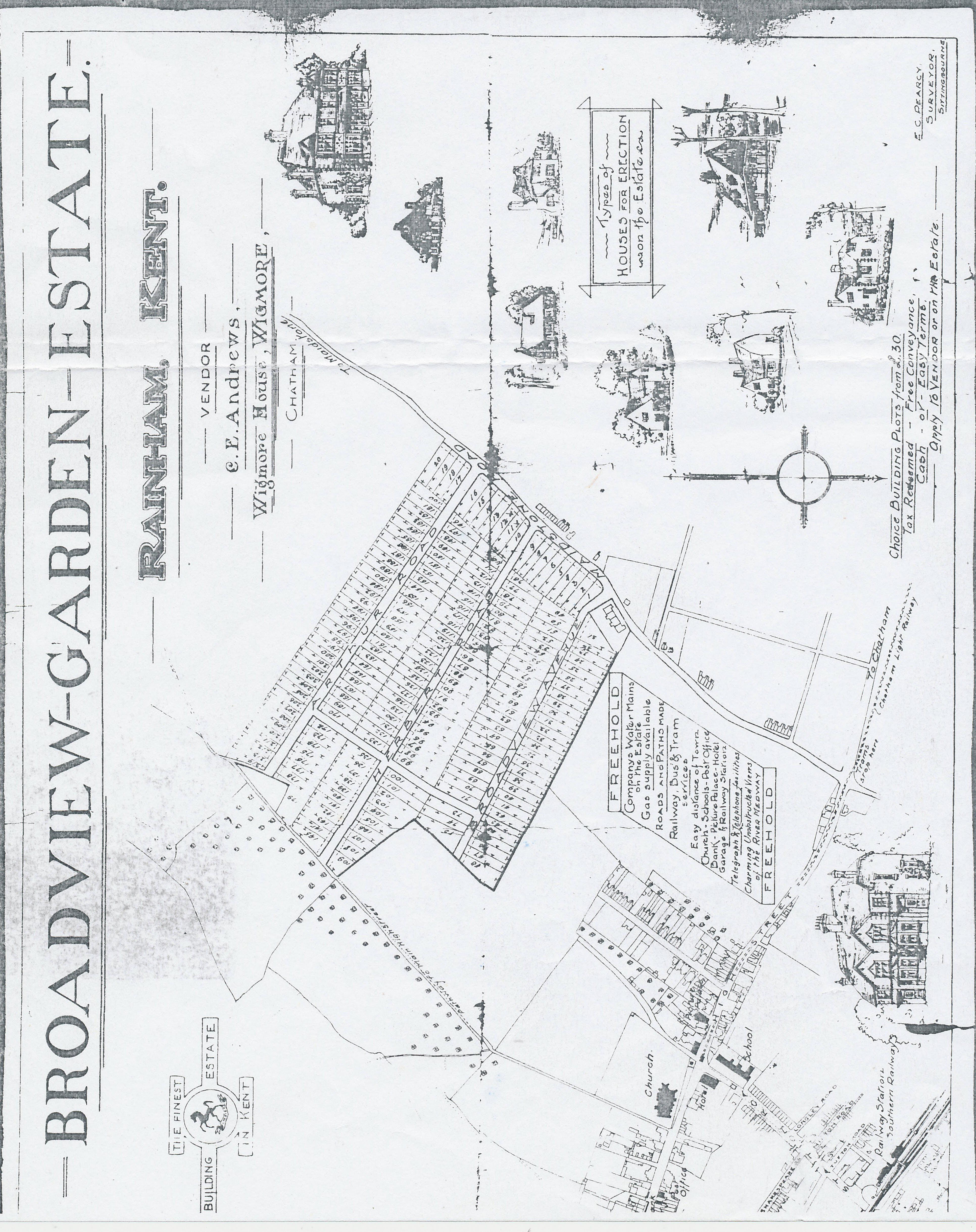 The history of Broadview Avenue/Arthur Road/Herbert Road dates back to the 1930s as can be seen from the plans below the grandly named Broadview Garden Estate 