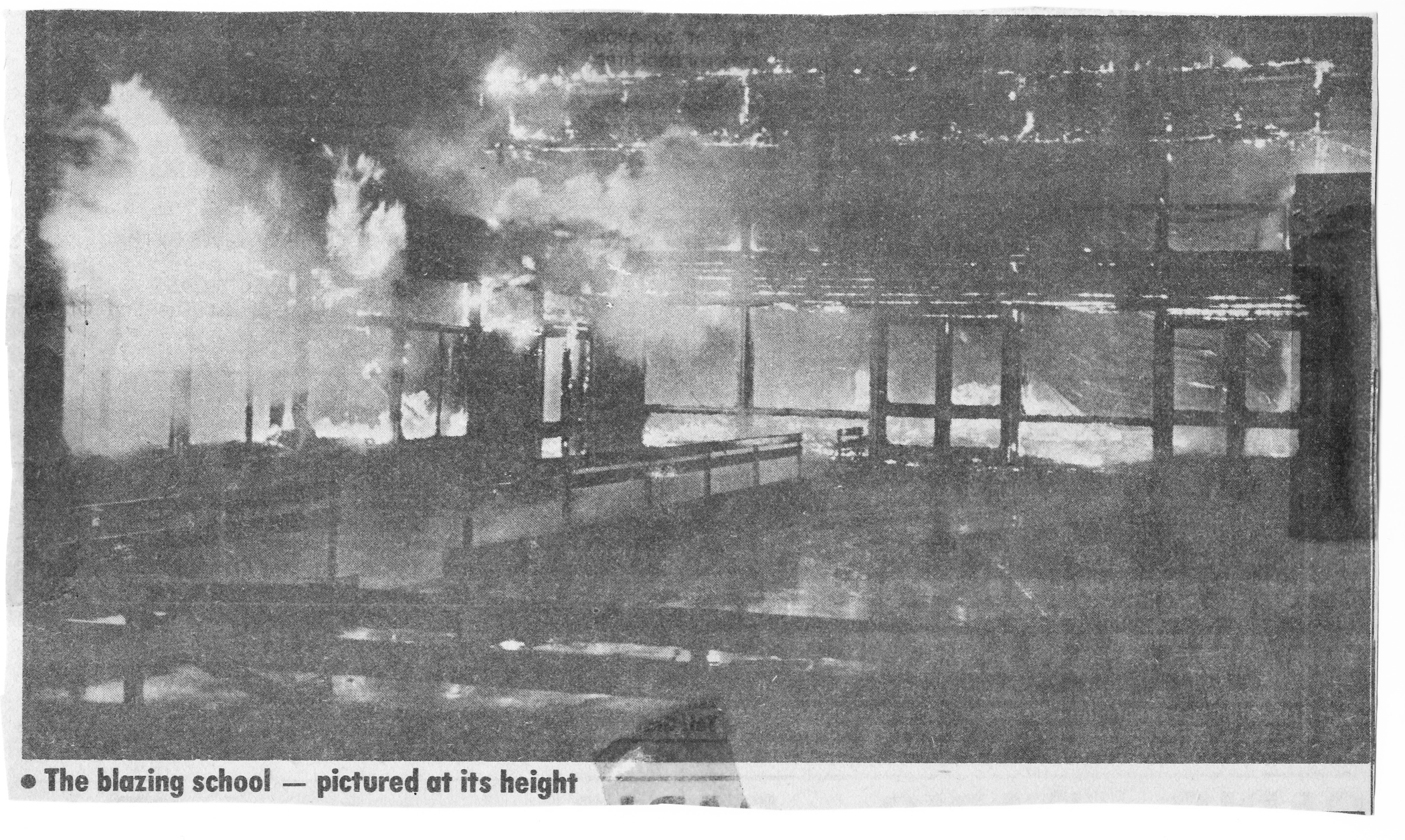 Parkwood School Fire 1979