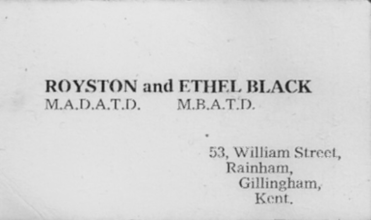 Old Tyme Dancers - Royston & Ethel Black