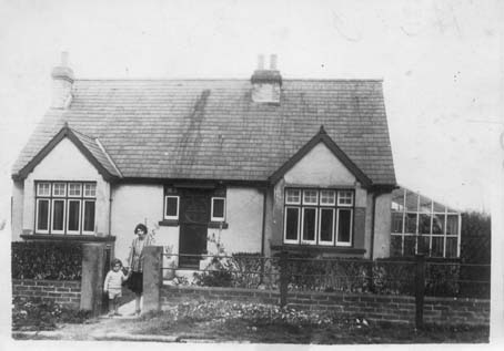 Old photo of Marshall Road Rainham in 1923