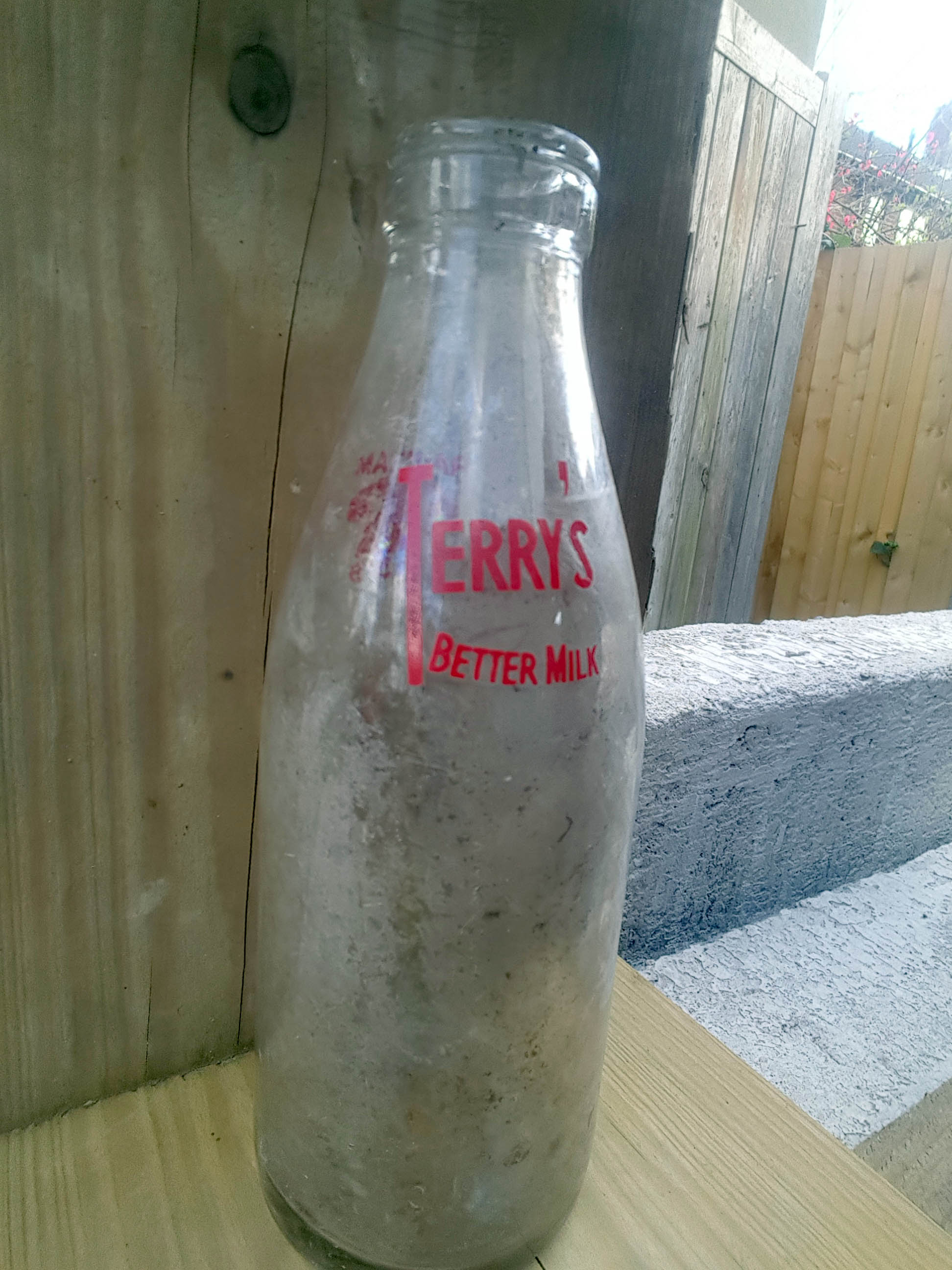 Terrys dairy milk bottle