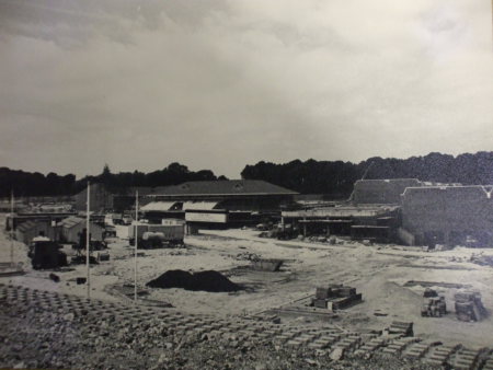 Photos of Savacentre Hempstead Valley Shopping Centre 1978:Looking towards Hempstead Valley from Sharsted Way