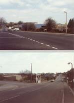Photo of Lower Rainham Road prior to Northern Relief Road construction