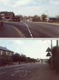 Photo of Lower Rainham Road prior to Northern Relief Road construction