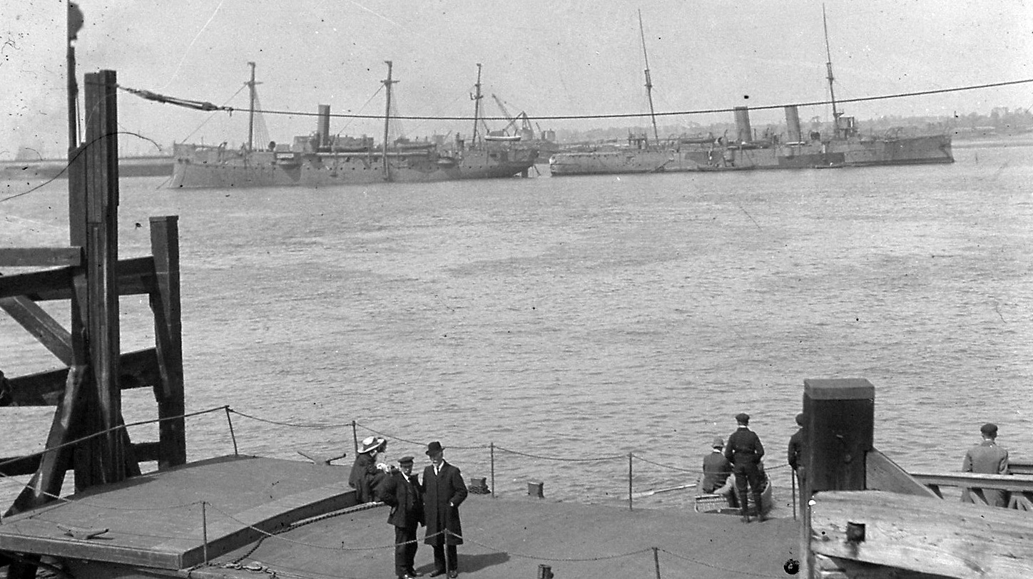 River Medway Gillingham 1910